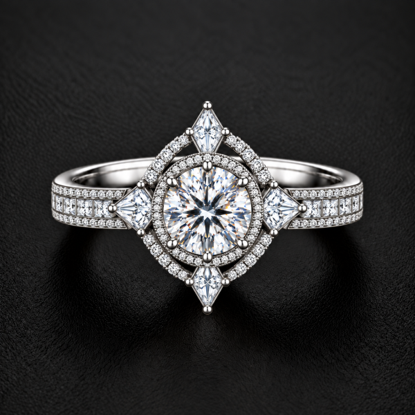 圓形→豪華 